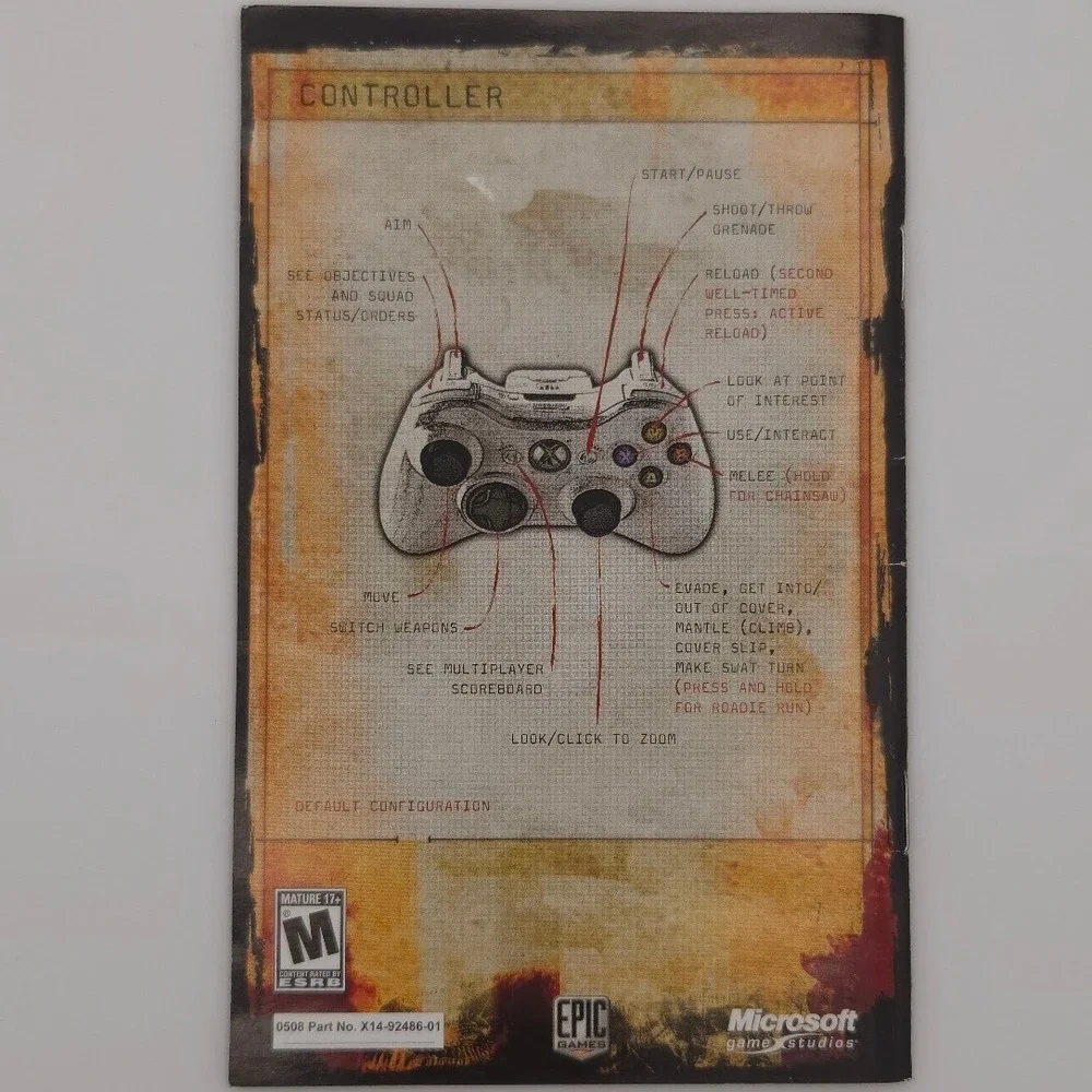 Gears of War - Bonus Edition - Microsoft Xbox 360 - CIB - Complete - Tested